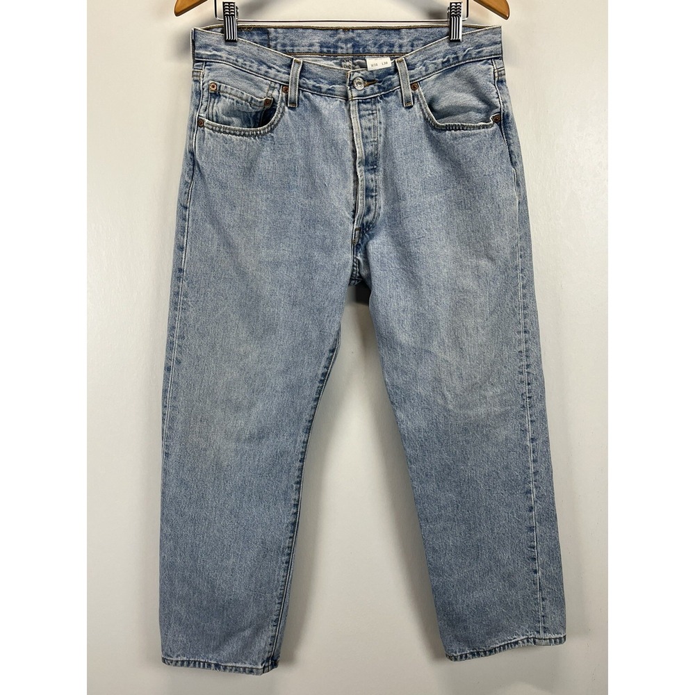 Mens Vintage Levi's 501 Jeans Sz 36 X 30 GUC Button Fly Red Tab 100% Cotton